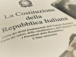 la costituzione della repubblica italiana