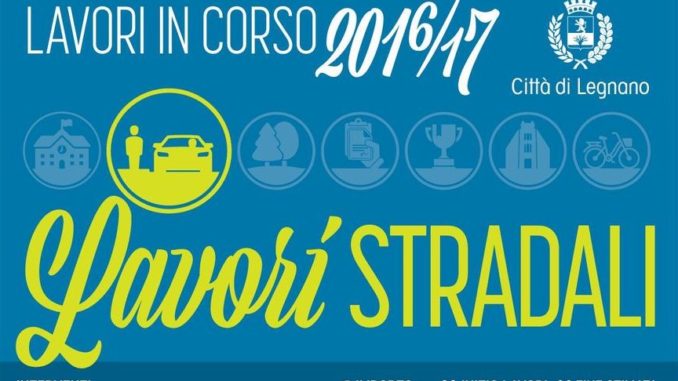 lavori stradali comune di Legnano